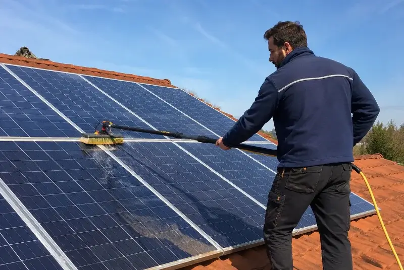 Nettoyage et entretien de panneaux solaires à Saint-Nazaire-en-Royans